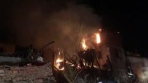 Ankara'da doğalgaz patlaması sonrası yangın: 2 yaralı