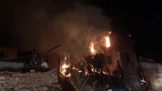 Ankara'da doğalgaz patlaması sonrası yangın: 2 yaralı