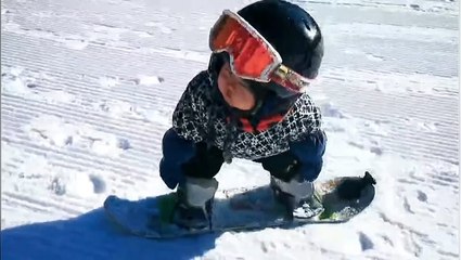 Hitting the slopes before you can walk