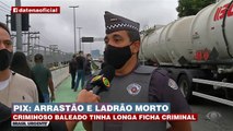 Ladrão baleado tinha longa ficha criminal