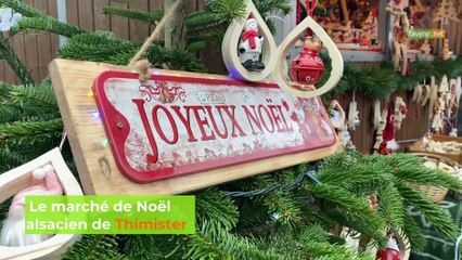 Le marché de Noël alsacien de Thimister