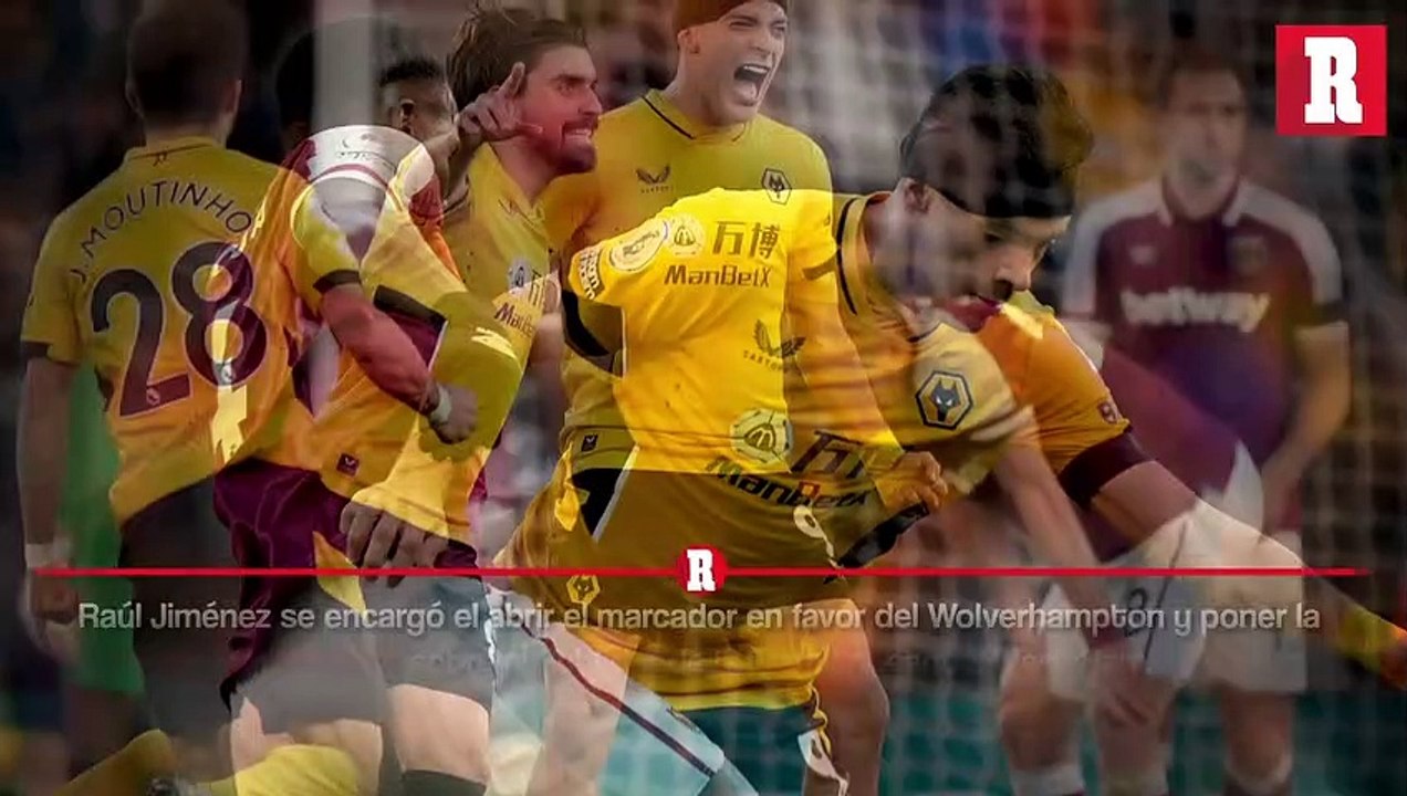 Raúl Jiménez se lució con gol ante el West Ham