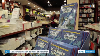 "Le dernier Espadon" : les agents Blake et Mortimer de retour dans les librairies