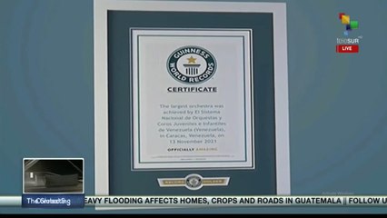 Venezuela's El Sistema wins the Guinnes World Record