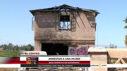 Detienen a mujer por provocar incendio frente a una gasolinera