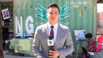 El menor de 10 años es considerado el pintor mas joven de la ciudad.