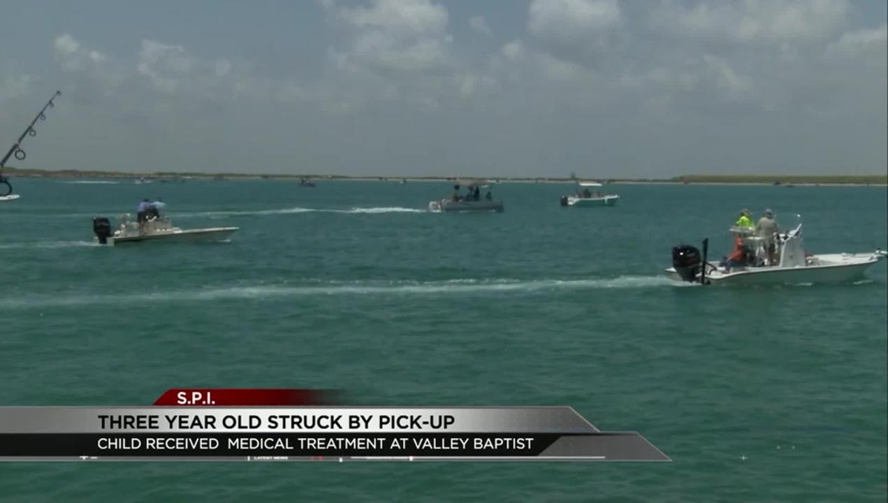 3 Year Old Struck by Pick-Up