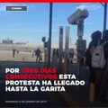 Manifestaciones por gasolinazo generan caos en la frontera