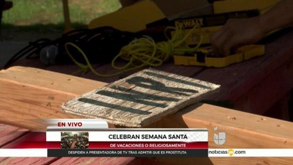 Celebran Semana Santa