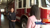 Mujeres y minorías en su equipo, meta de un jefe de bomberos en Kansas