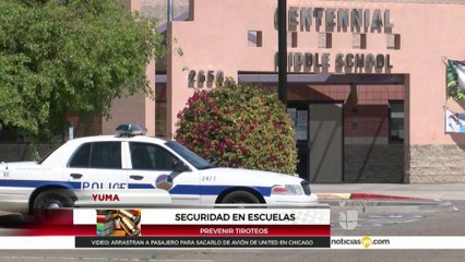 La policia de Yuma trabaja para garantizar la seguridad en las escuelas
