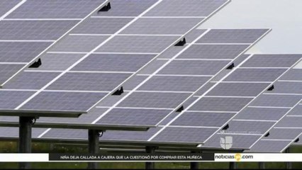 Laredense propone construir un muro de paneles solares
