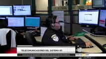 Reconocen labor de operadores del servicio de emergencia 9-1-1