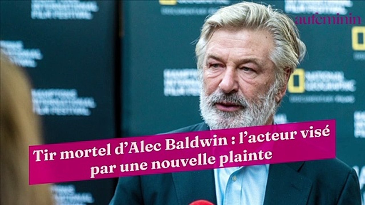 Tir mortel d’Alec Baldwin : l’acteur visé par une nouvelle plainte