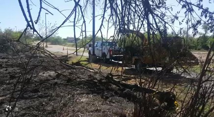 Incendio en North Central Park