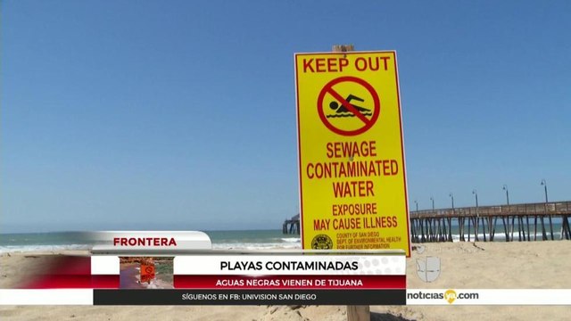 Playas contaminadas en el sur del condado causan infecciones en niños