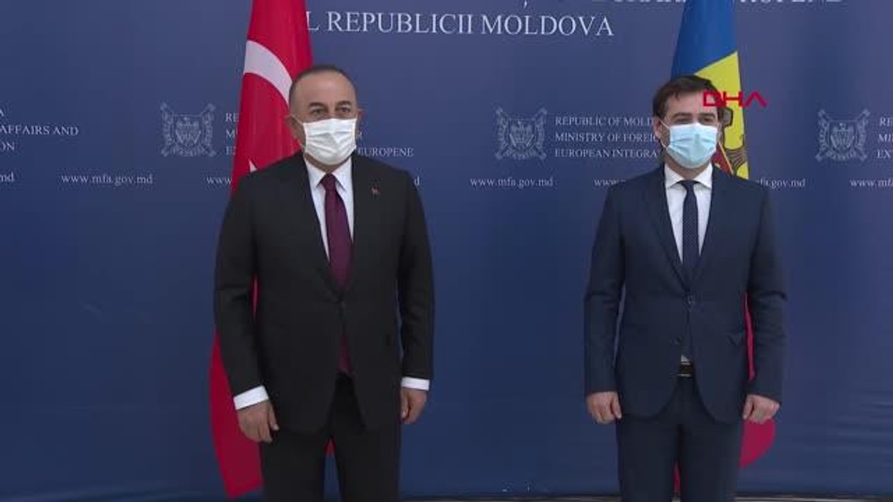 Son dakika haberi: Bakan Çavuşoğlu, Moldova'da mevkidaşı ile görüştü