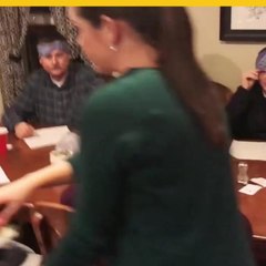 VIDEO: futura mamá hace juego para revelar su embarazo inesperado