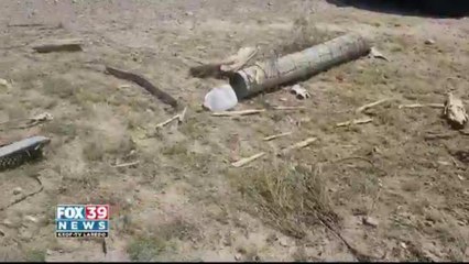 Cargo Truck Crashes Into Memorial Gardens Of Laredo