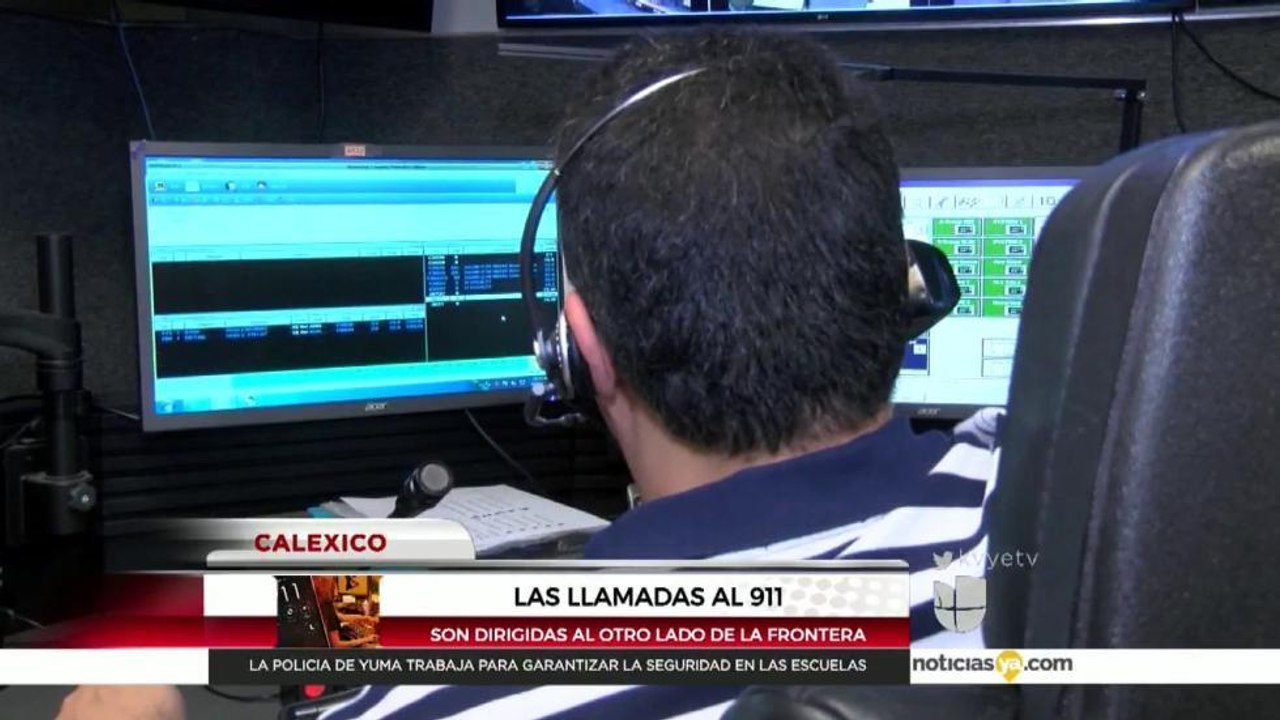 Problemas en la atención de llamadas al 911 en la frontera