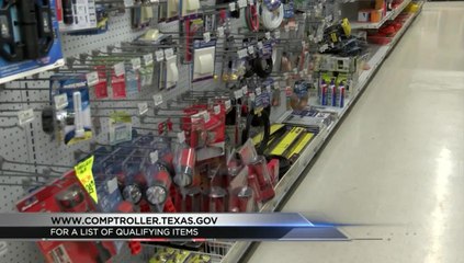 Texas Sales Tax Holiday for Emergency Supply Purchases