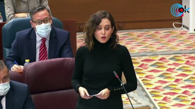 Ayuso carga contra la fracasada abogada de Podemos por sus acusaciones falsas contra su familia