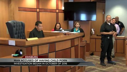 Edinburg Charged on Possessing Child Pornography