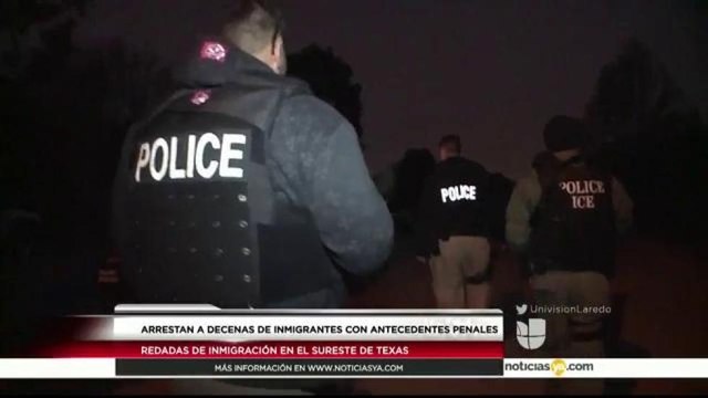 Arrestan a decenas de inmigrantes con antecedentes penales