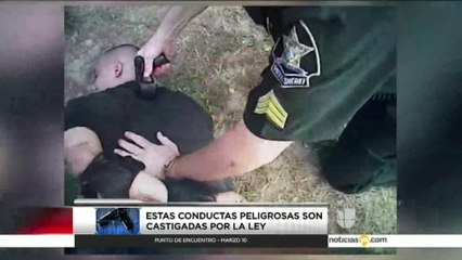 ¿Qué hace un oficial si su vida está en peligro con un criminal?