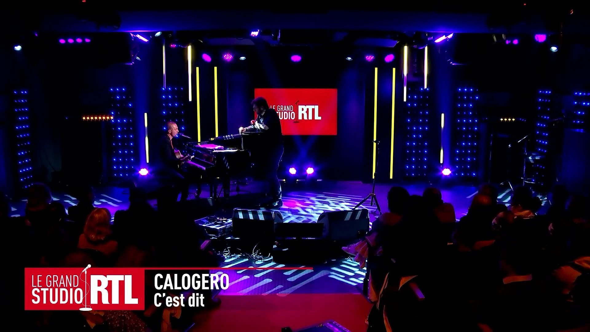 Calogero interprète "C'est dit" dans "Le Grand Studio RTL" - Vidéo  Dailymotion