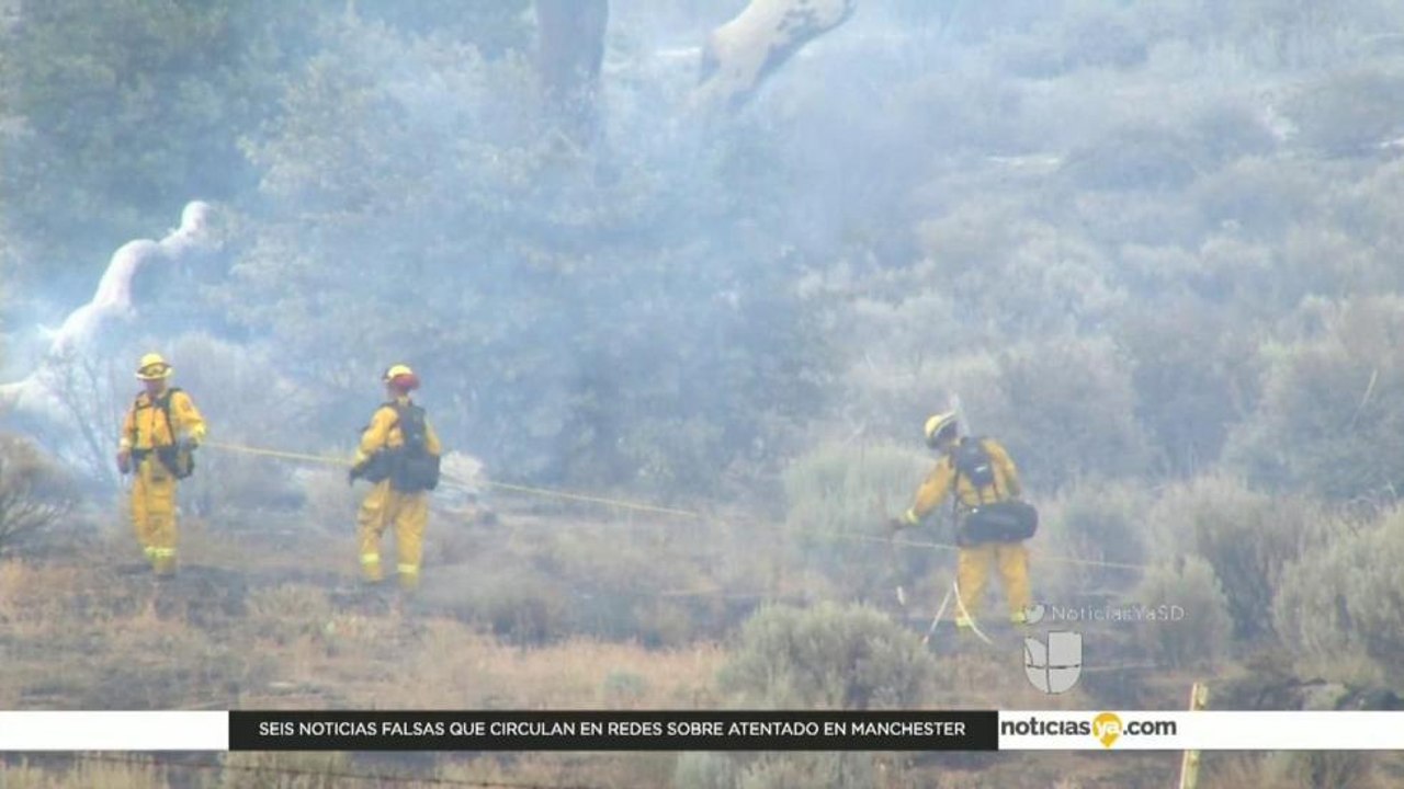 Piden a sandieguinos prepararse ante temporada de incendios