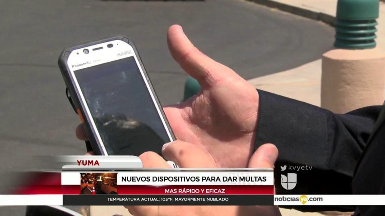 Inicia el uso de "multas electrónicas"