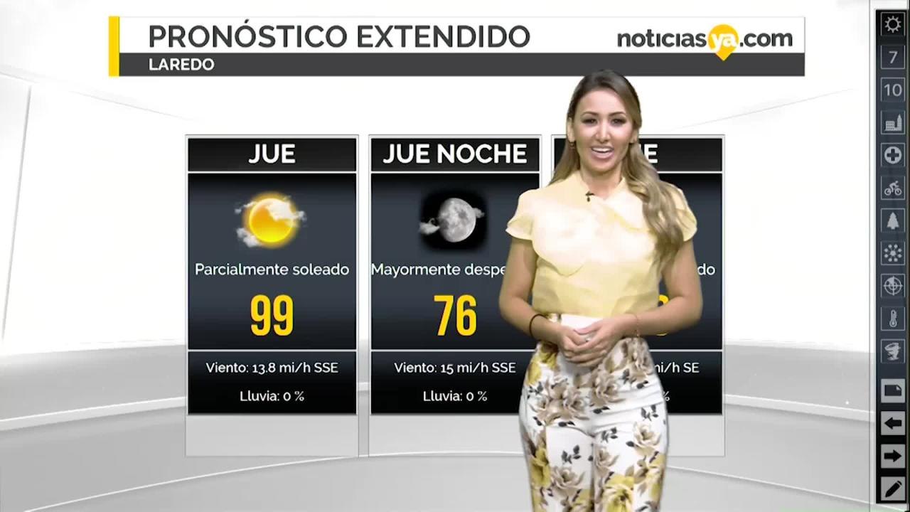 Clima Laredo 25 Mayo 2017