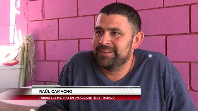 Perdió ambas piernas en accidente de trabajo