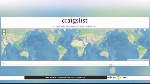 Alerta de estafas de un supuesto vendedor en la página Craigslist
