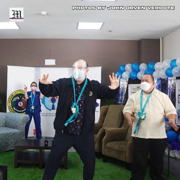 Anti-smoking dance