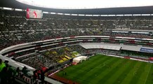 El estadio Azteca antes del partido