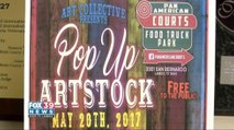 Pop Up Artstock Takes Place At Pan American Courts