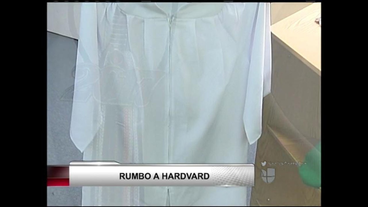 VIDEO: Estudiante rumbo a Harvard