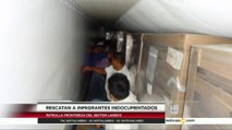 Rescatan a decenas de inmigrantes indocumentados