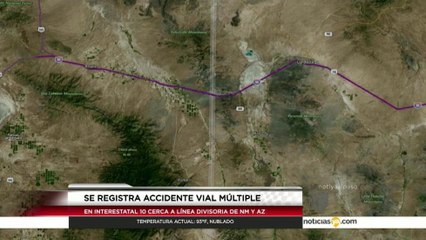 Accidente entre Nuevo México y Arizona deja a paseños muertos