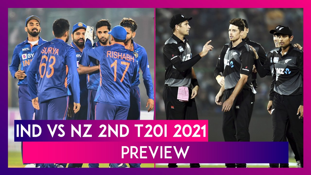 IND vs NZ 2nd T20I 2021 Preview & Likely Playing XIs: Team India Look To Seal Series