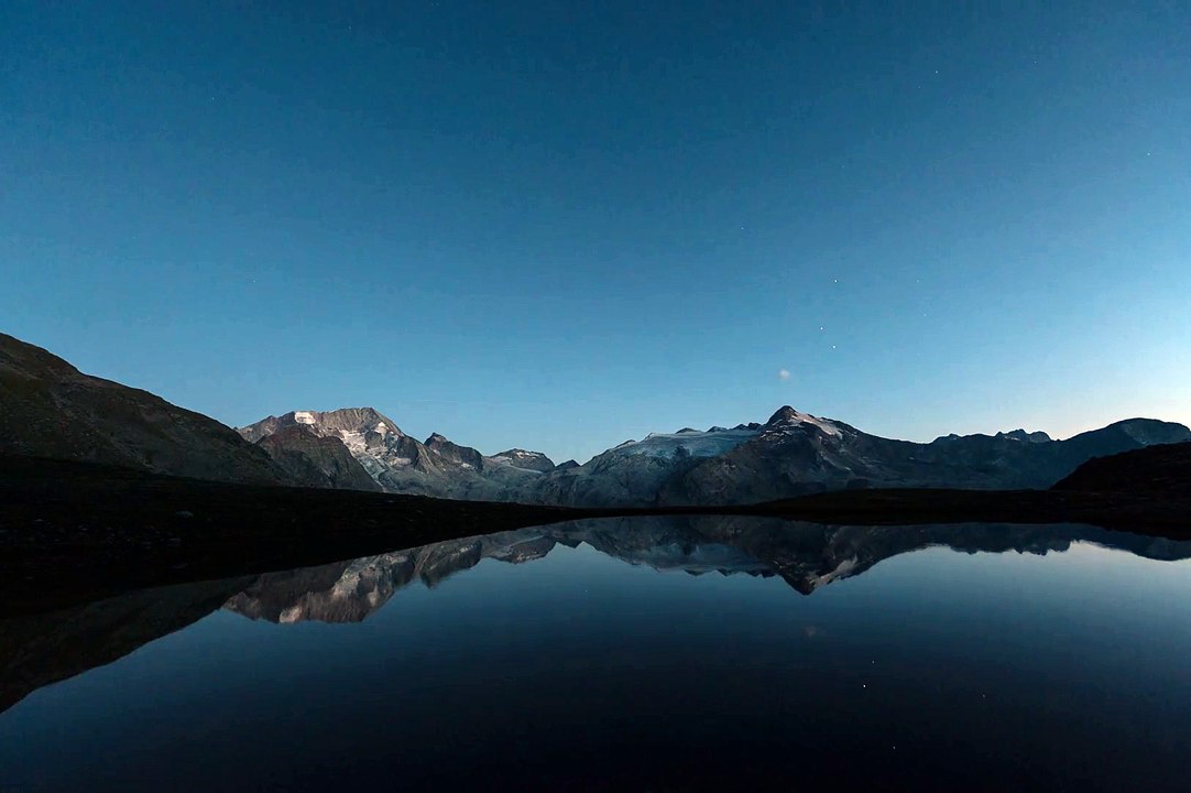 Time Lapse Of Stars In The Sky