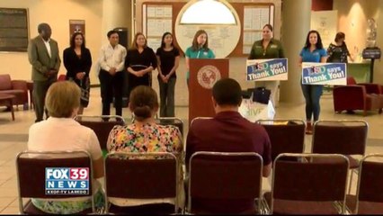 TAMIU Alumni Ask For Uniform Donations For Both School Districts