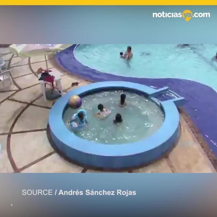 Alerta en la alberca