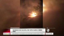 Bomberos acuden a sofocar varios incendios la noche del 4 de Julio