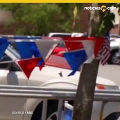 Mujer embarazada atropella al hombre que robó su bolsa