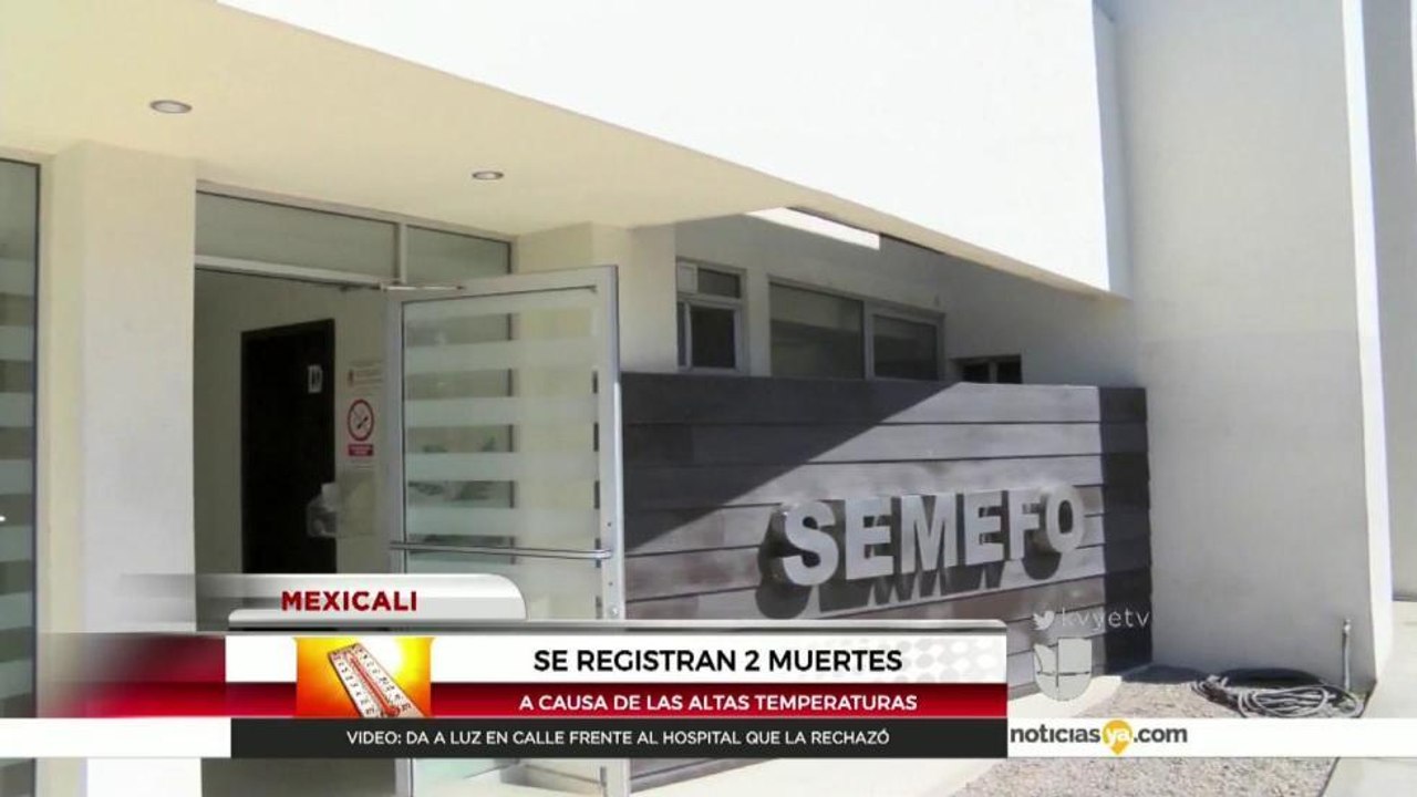 Altas temperaturas cobran la vida de sus primeras víctimas