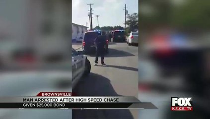 Man Leads Brownsville Police on High Speed Chase