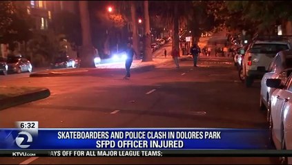 Skateboarders, police clash at Dolores Park in San Francisco